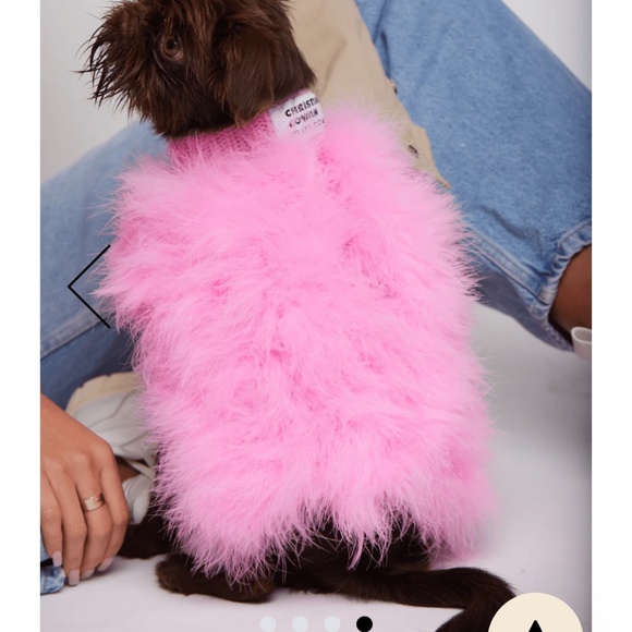 Christian Cowan Maxbone Fur Dog Sweater size M - Picture 4 of 10